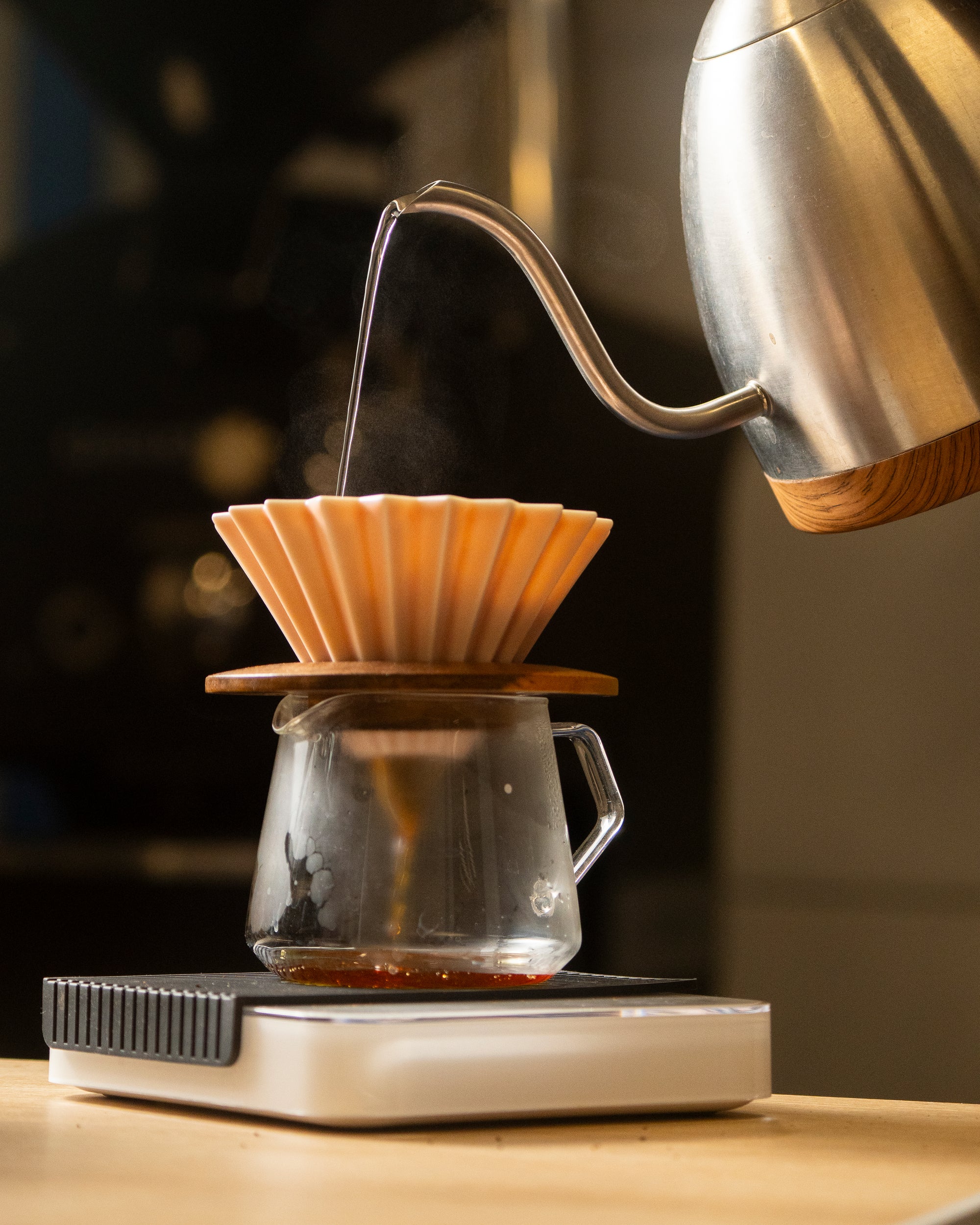 Café filtre origami V60 kalita slow coffee